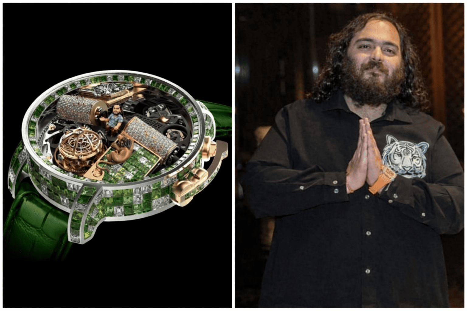 $1.5 Million Tribute Watch for Anant Ambani Features Miniature of Billionaire Heir Inside the Dial